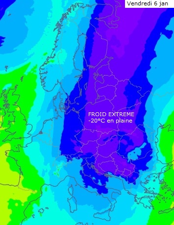 Image d'illustration pour Froid, neige et verglas en fin de semaine