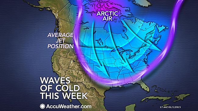 Image d'illustration pour Froid, neige et verglas au Canada et aux Etats-Unis