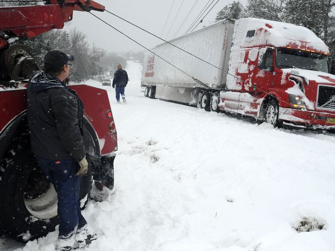 Image d'illustration pour Neige et verglas aux Etats-Unis - records de froid au Canada