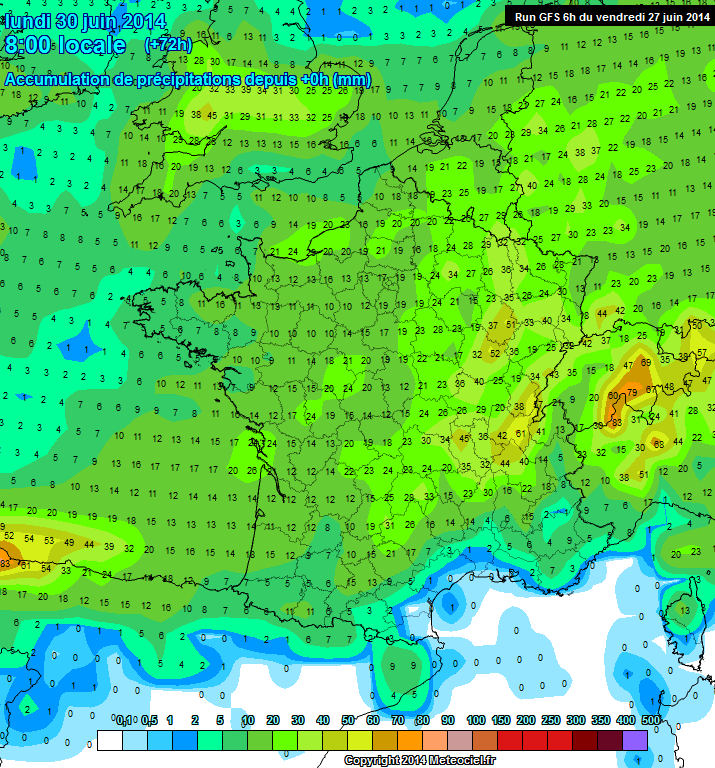 Image d'illustration pour Fin juin - début juillet : fraîcheur, orage, pluie et neige en haute montagne