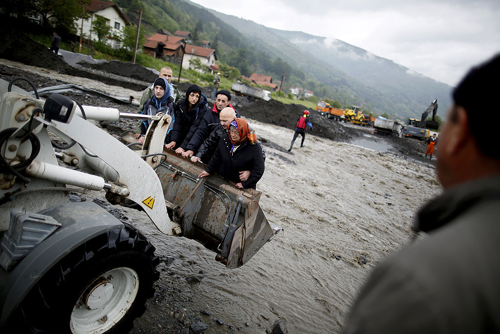 Image d'illustration pour Inondations meurtrières en Serbie et en Bosnie