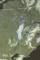 Image d'illustration pour Stratus et gel dans le Val de Saône