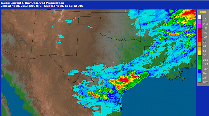 Image d'illustration pour De violents orages sur le sud des Etats Unis samedi soir