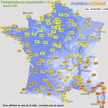 Image d'illustration pour Douceur, instabilité et orage sous un flux de Sud