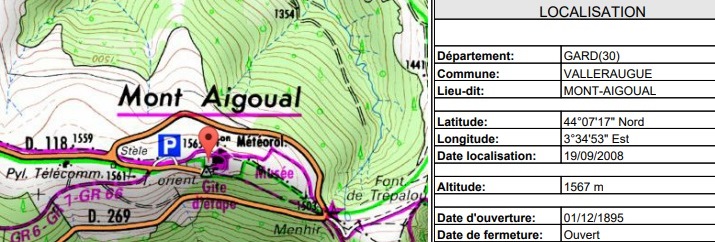 Image d'illustration pour L'observatoire météo du Mont Aigoual dans la tourmente