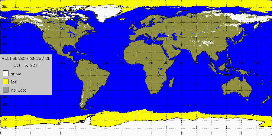 Image d'illustration pour Bilan de l'enneigement dans le Monde en ce milieu d'automne