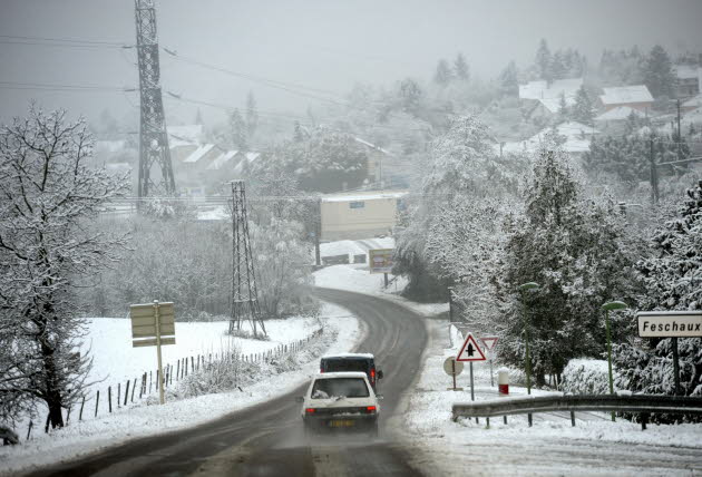 Image d'illustration pour Premières neiges en plaine à l'Est