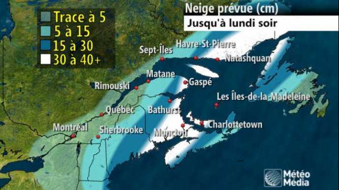 Image d'illustration pour Neige, froid et blizzard persistent sur l'Est des Etats Unis et du Canada