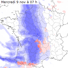 Image d'illustration pour Premières chutes de neige en plaine de la saison