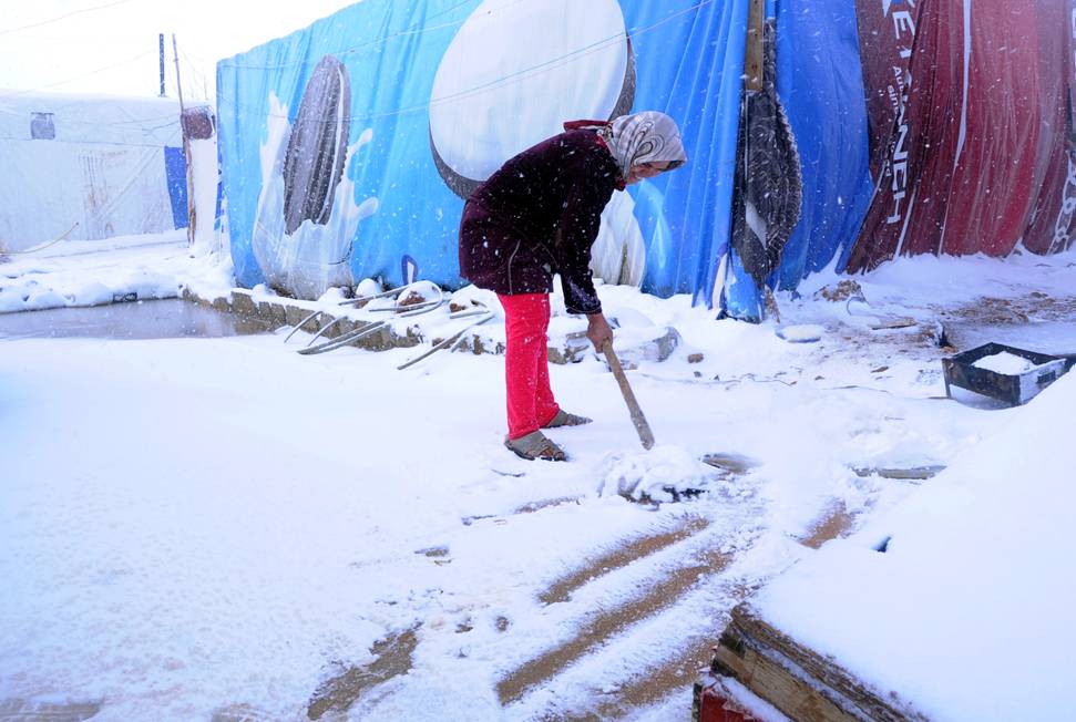 Image d'illustration pour Neige et froid remarquables sur le Proche Orient