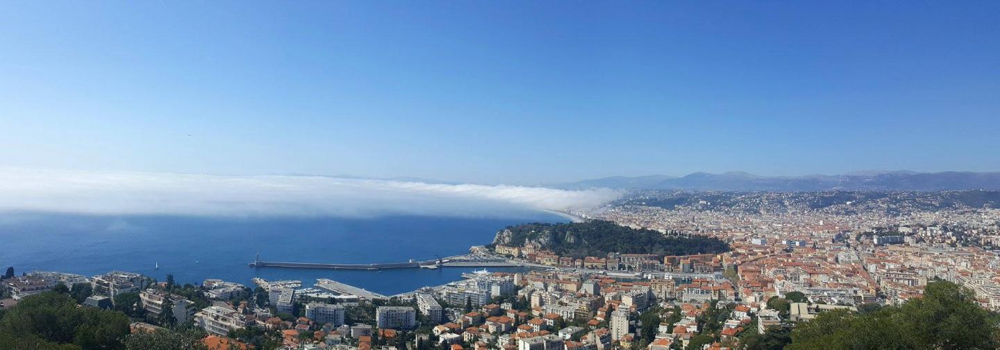 Image d'illustration pour Effet de foehn sur la Côte d’Azur : un phénomène typique de la région