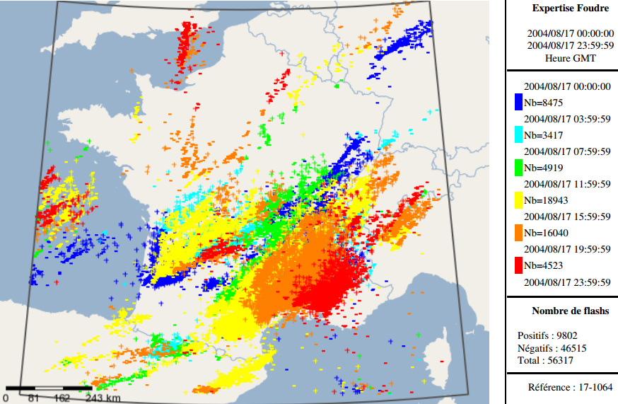 Image d'illustration pour 17 août 2004 : une journée très orageuse !