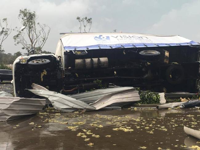 Image d'illustration pour Tornade et violents orages à Sydney en Australie