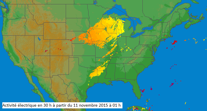 Image d'illustration pour Orage violent aux Etats-Unis - Tornade sur l'Iowa