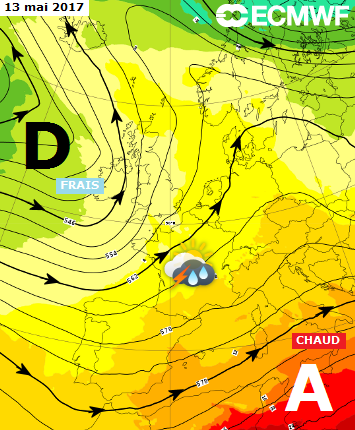 Image d'illustration pour Des orages pour les Saints de Glace