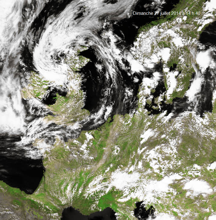 Image d'illustration pour Orage fort sur le Nord Pas de Calais et en Belgique - maisons inondées