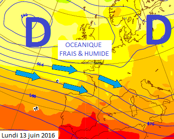 Image d'illustration pour Vers une nouvelle dégradation météo avec pluie et orage