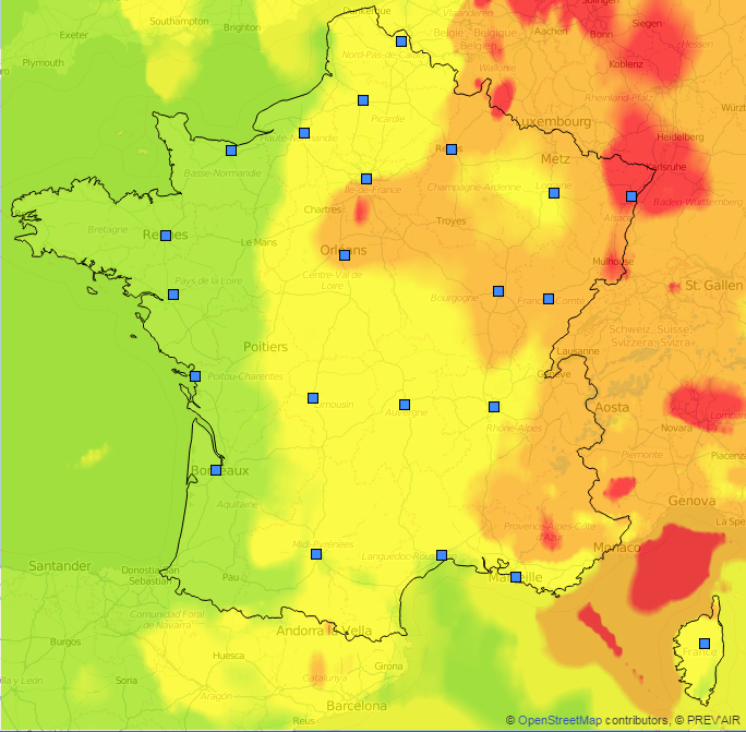 Image d'illustration pour Bilan des pics de pollution à l'ozone du 30 juin au 7 juillet