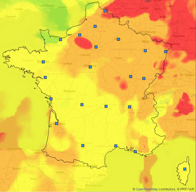 Image d'illustration pour Bilan des pics de pollution à l'ozone du 30 juin au 7 juillet