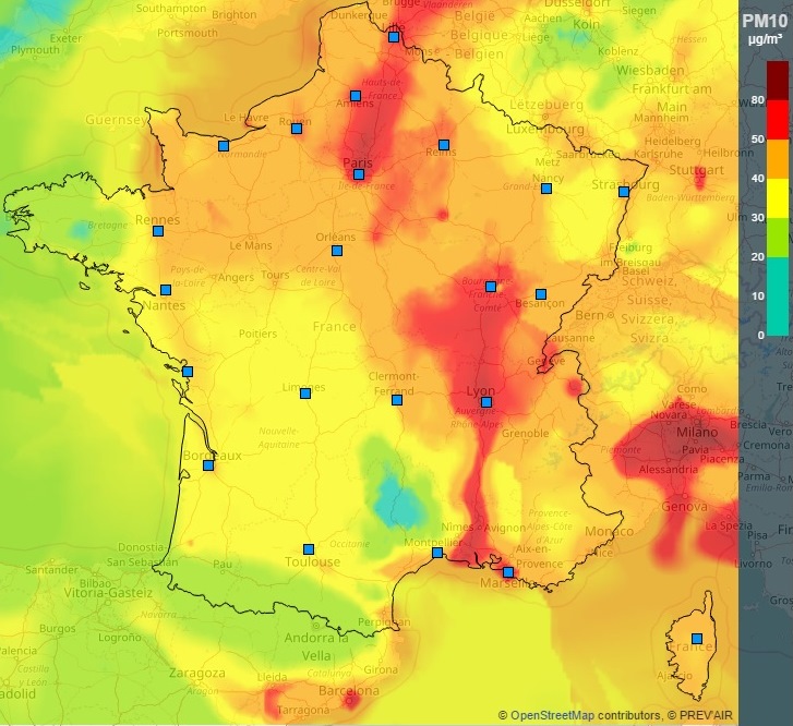 Image d'illustration pour Pollution aux particules fines - Circulation alternée à Paris