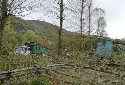 Image d'illustration pour Passage de la tempête Christian sur le Nord de l'Europe le 28 octobre 2013