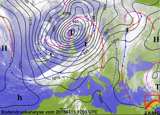 Image d'illustration pour Synthèse du passage de la tempête Hermann