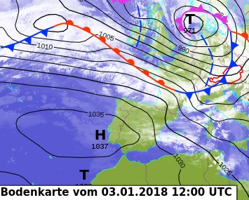 Image d'illustration pour Après Carmen, forte tempête Eleanor le 3 janvier