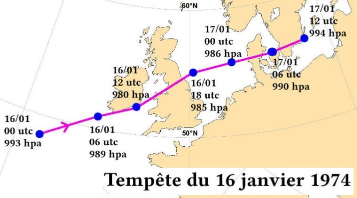 Image d'illustration pour Tempête meurtrière du 16 janvier 1974