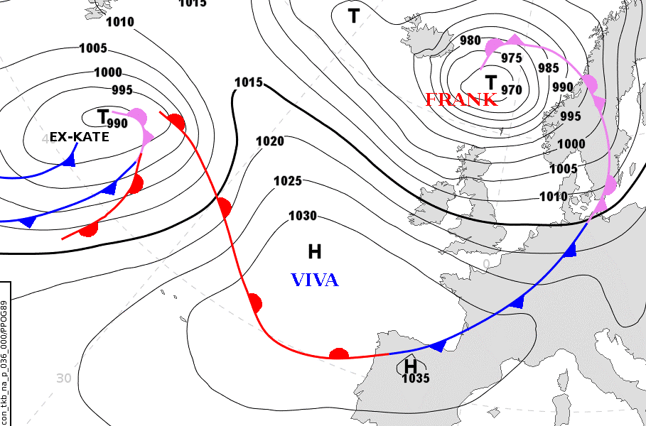 Image d'illustration pour Tempête Abigail en Ecosse - Ex-Kate en approche - Vers des coups de vent 