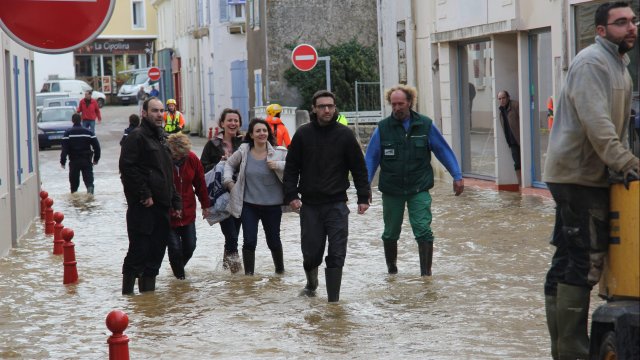 Image d'illustration pour Suivi de la dépression Tini - inondations en Bretagne