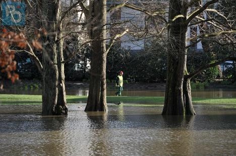 Image d'illustration pour Suivi de la dépression Tini - inondations en Bretagne