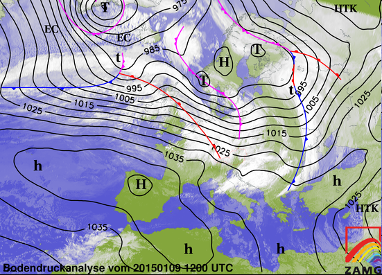 Image d'illustration pour Bilan météo du week-end : tempêtes au Nord & records de chaleur au Sud