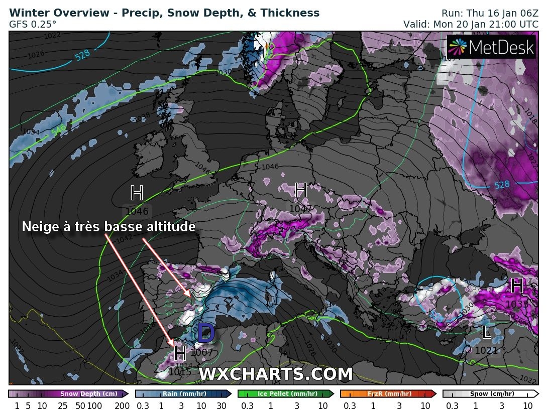 Image d'illustration pour Coup de froid sec sur la France à partir du week-end