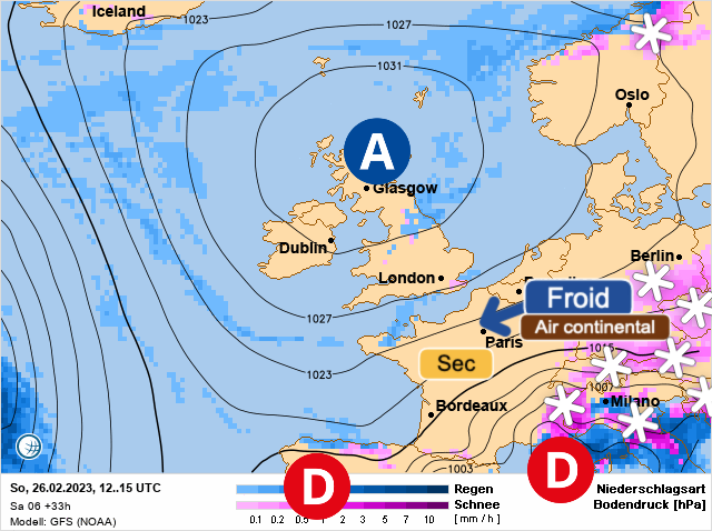 Froid glacial: bise, tempête de mistral et tramontane 1677328652_europe