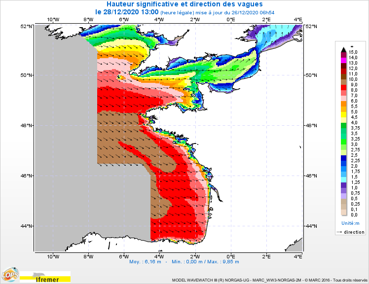 Actualites Meteo Tempete Bella Vents Violents Forte Houle Et Neige Abondante Entre Dimanche Et Lundi 26 12 2020