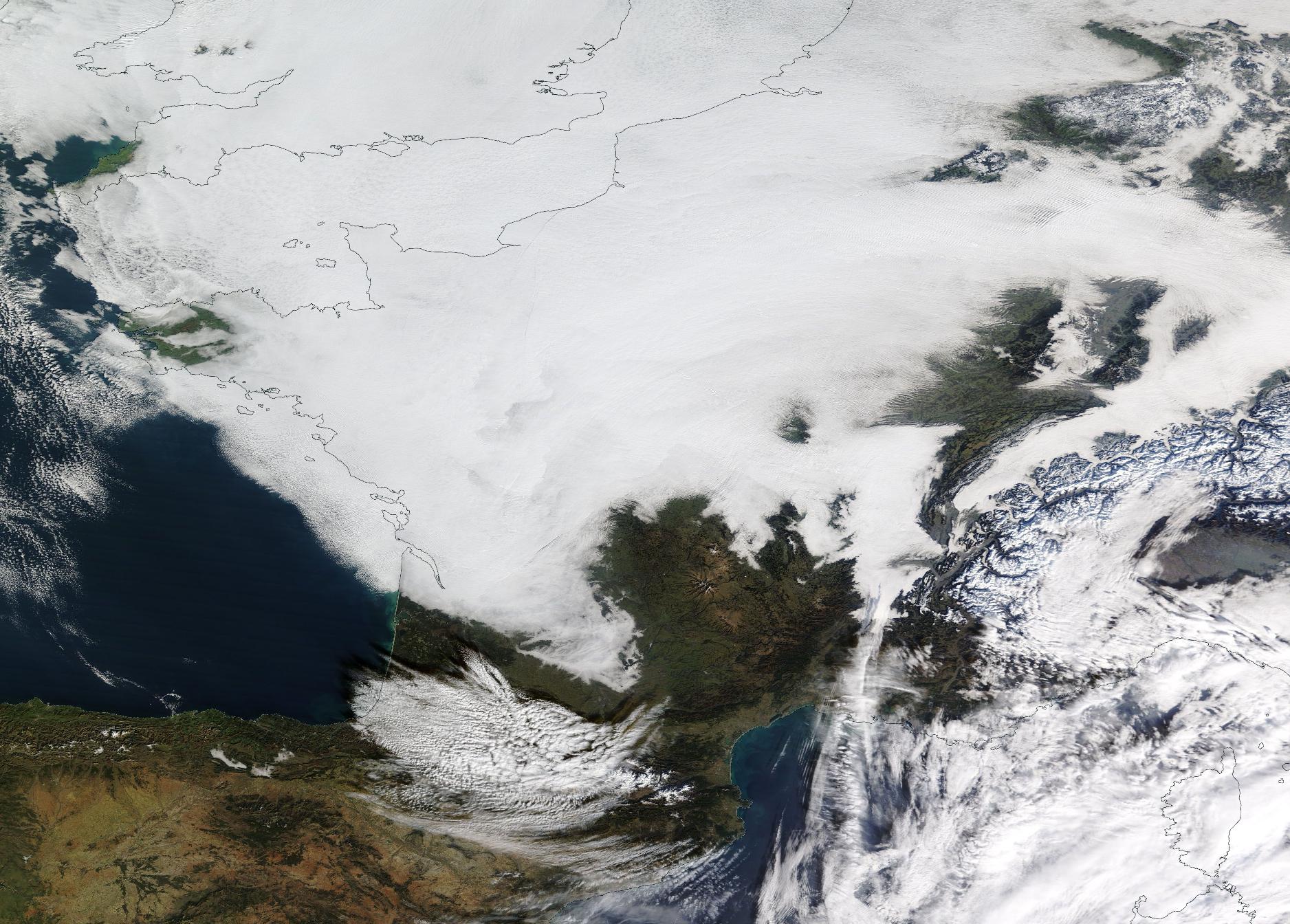 Actualités météo Un phénomène de "neige industrielle" observé depuis plusieurs jours 18/01/2025