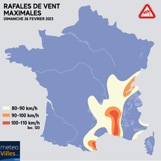 Froid glacial: bise, tempête de mistral et tramontane Vent_26fevrier2023