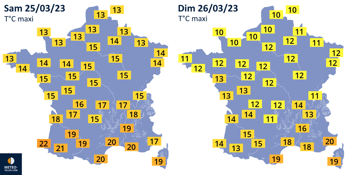 Météo week-end : changement d'heure sous la pluie et le vent ? WE2526mars-T