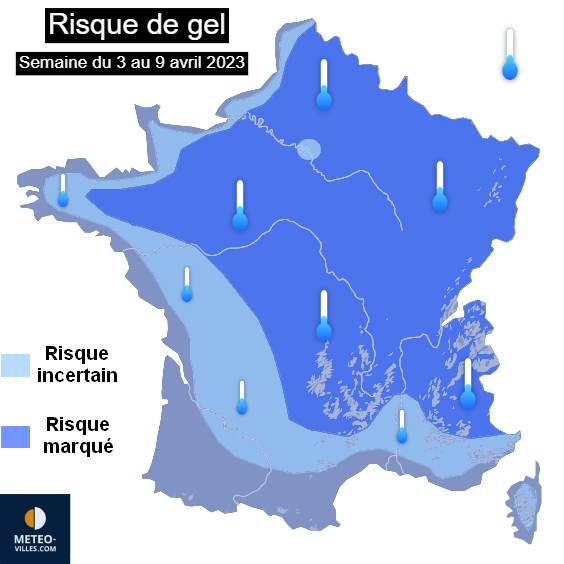 Gelées tardives : le risque plane de nouveau Carte%20-%202023-03-27T135156.225