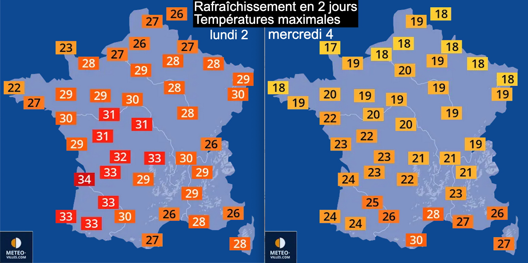 Records de chaleur de ce début octobre 2023 : bilan et prévisions Lundi%20et%20mercredi