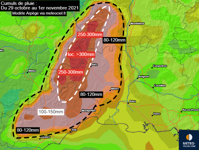 Prévisions Météo : Pluies attendues à partir de ce week-end