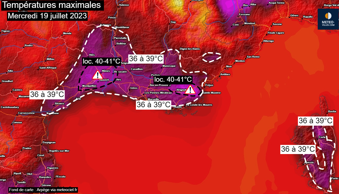 Actualités météo: Retour de la canicule sur le Sud-Est : les dernières ...