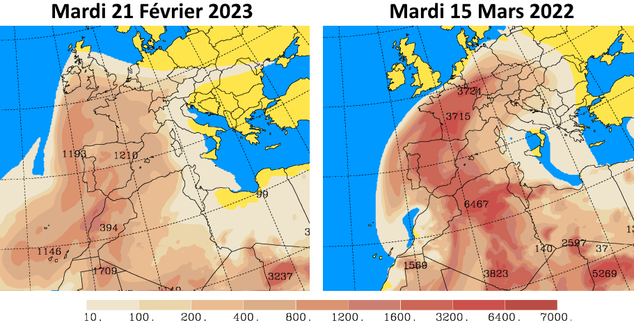 Du sable du Sahara au dessus de la France cette semaine Sable-21