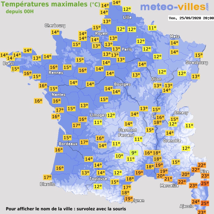 Image d'illustration pour Premier assaut brutal de l’automne sur la France