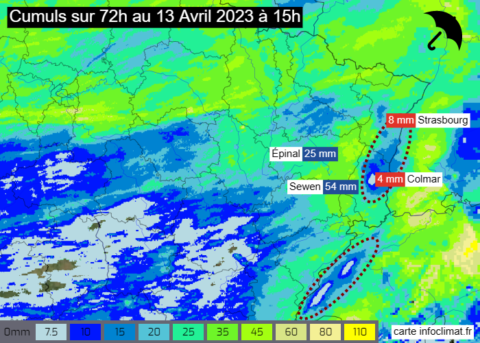 Sécheresse : Alsace, Limagne... ces régions où la pluie manque toujours Foehn-13avril