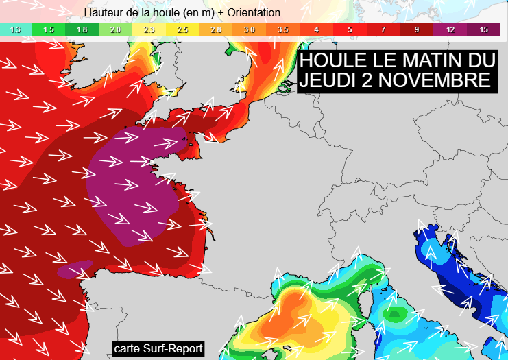 Tempête Ciaran : vigilance rouge et dernières prévisions Houle-ciaran