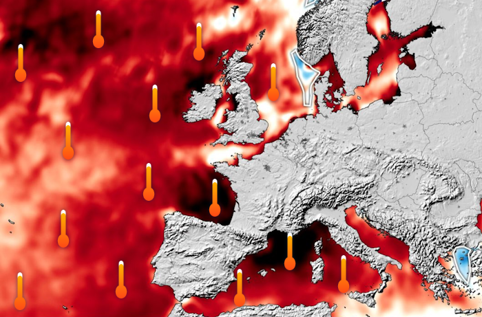 Pourquoi l'eau de mer est-elle si chaude en Méditerranée et dans l'Atlantique ? Illus140623