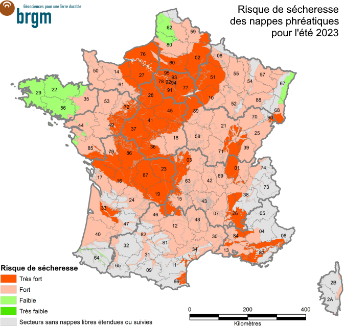 Sécheresse : Alsace, Limagne... ces régions où la pluie manque toujours Nappes-ete2023