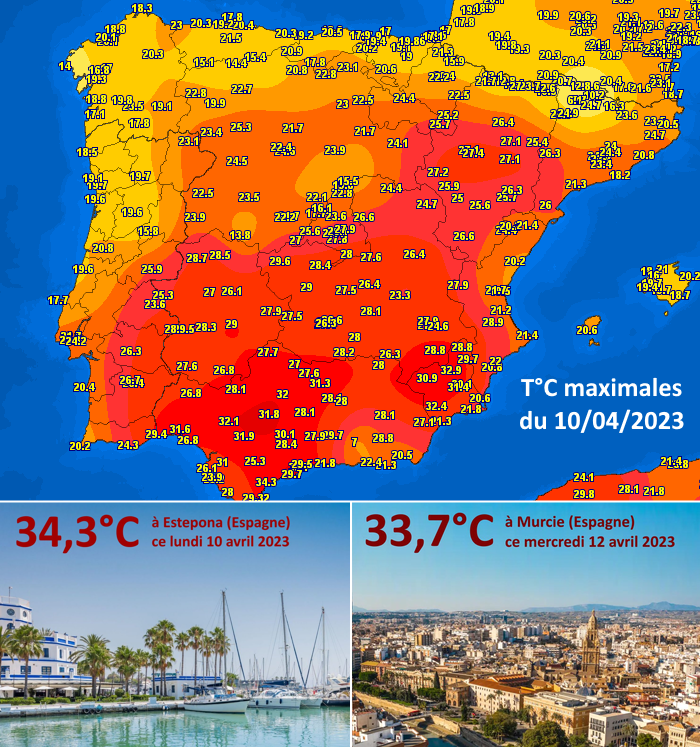 Actualités météo: Sécheresse record et incendies précoces en Espagne et ...